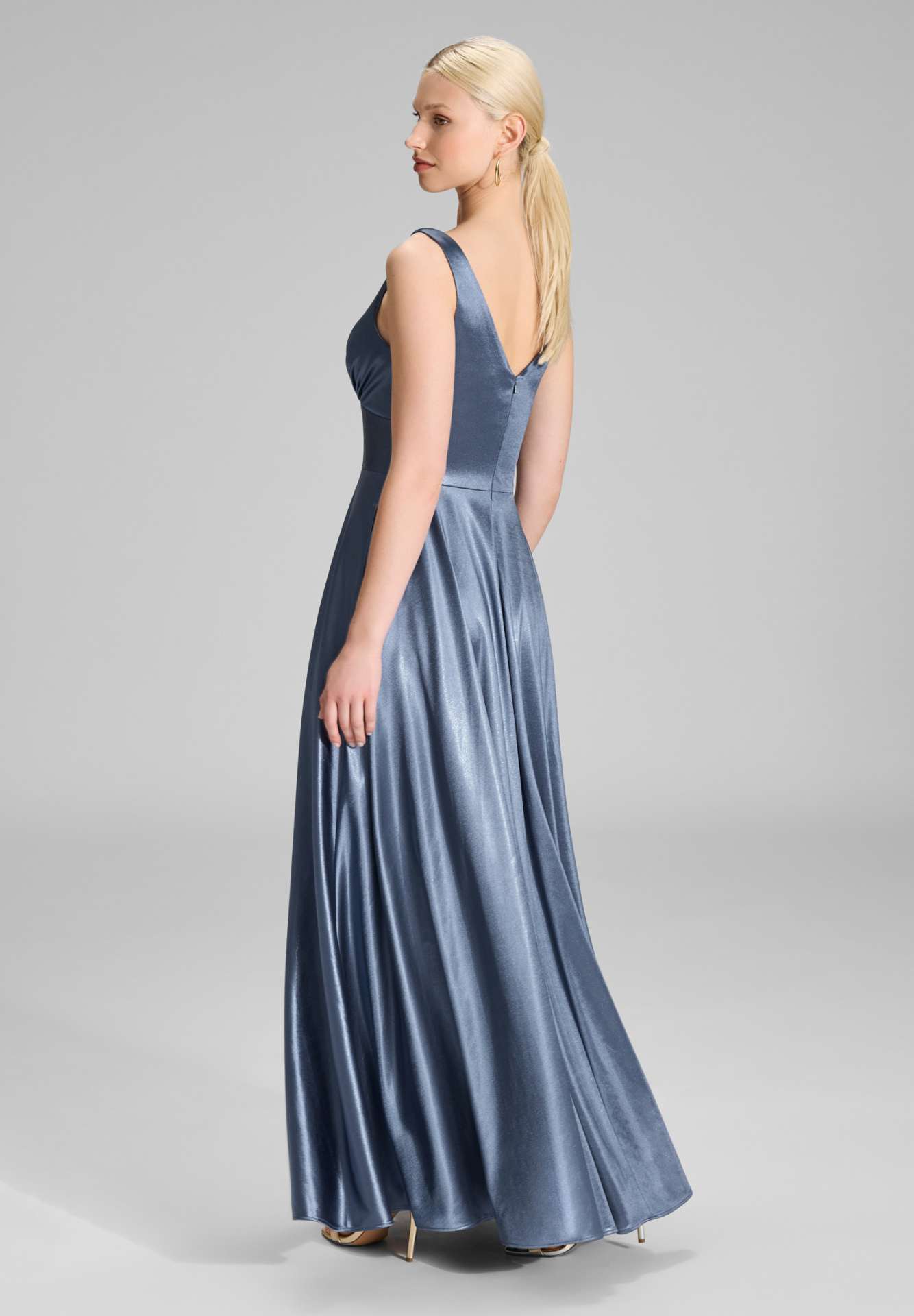 Abendkleid mit Schimmereffekt