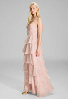 Volantkleid aus Chiffon