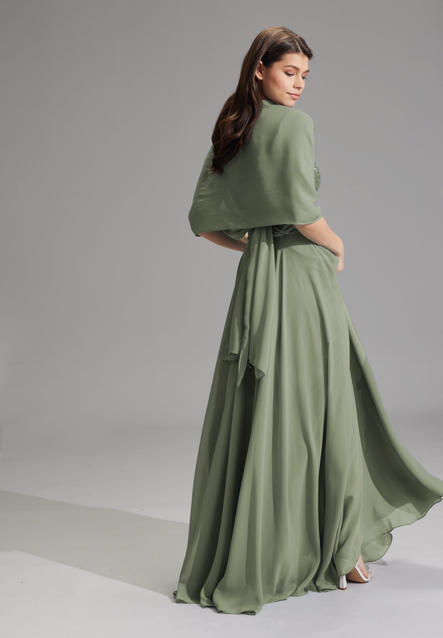 Stola aus Chiffon