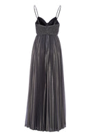 Schimmerndes Plisseekleid