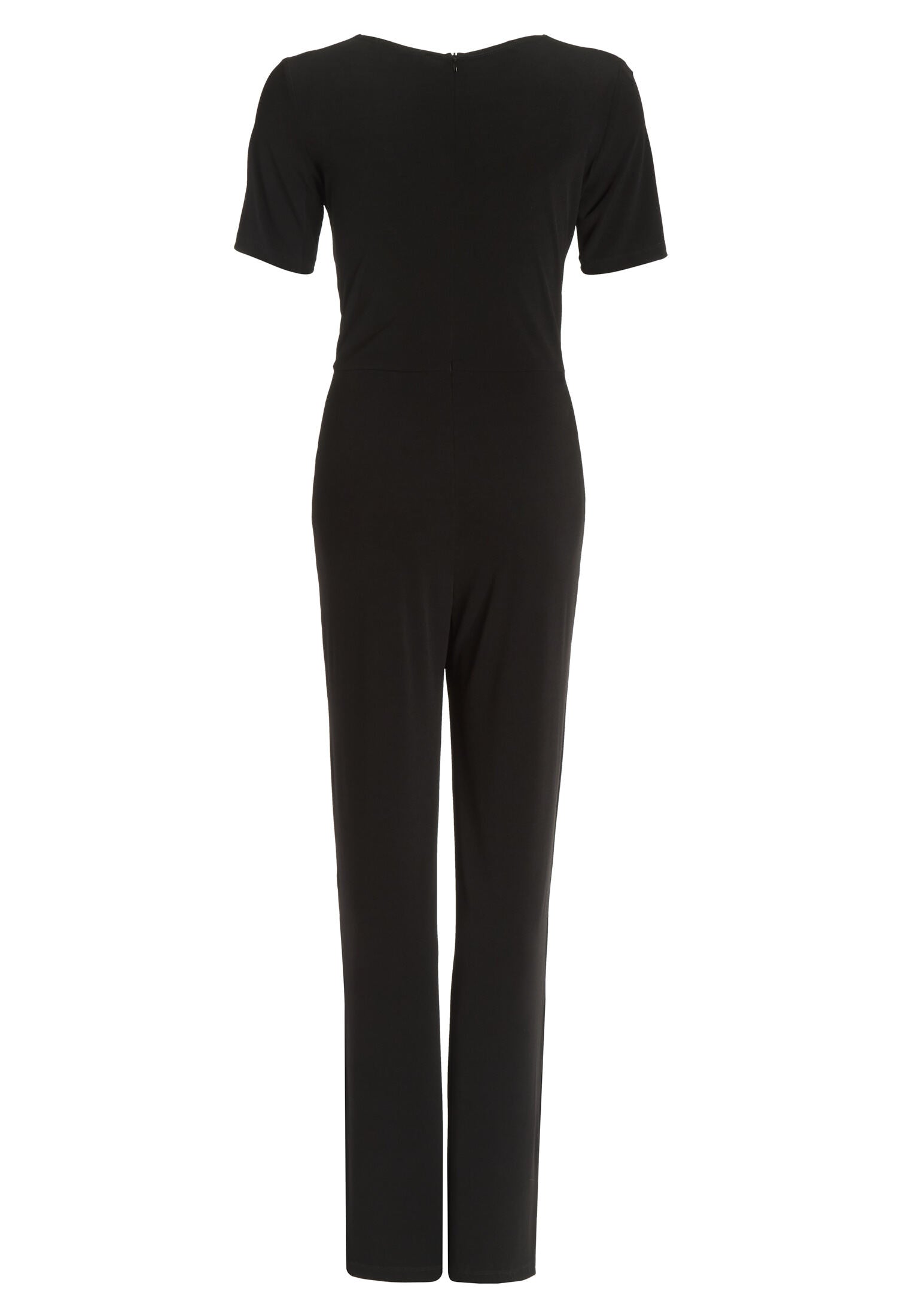 Jumpsuit aus Jersey mit Zierschnalle