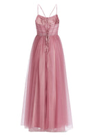 Tüllkleid mit Transparent-Effekt