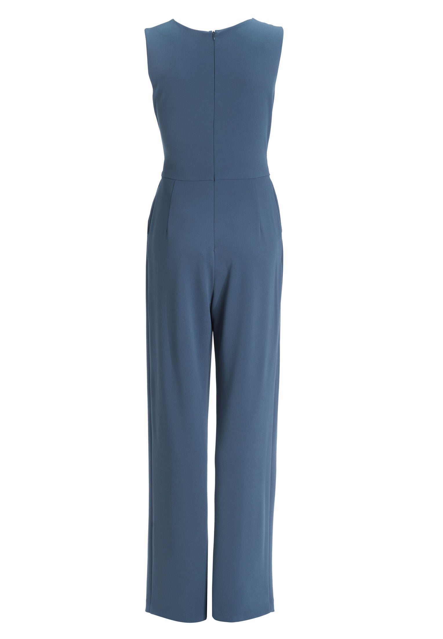 Jumpsuit aus Crepe Jersey mit Drapierung
