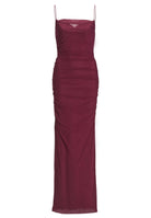 Bodycon-Kleid mit feinen Raffungen