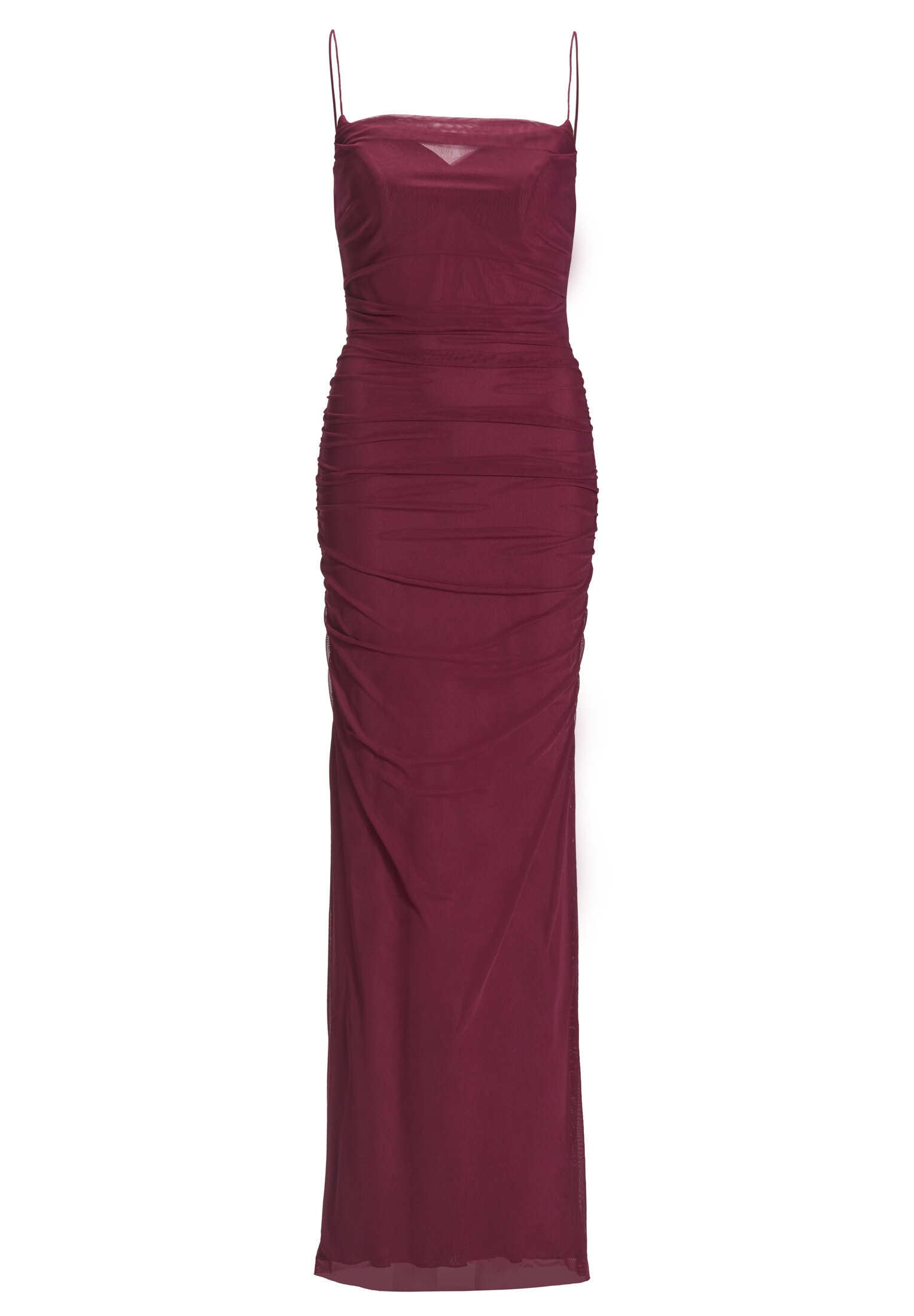 Bodycon-Kleid mit feinen Raffungen