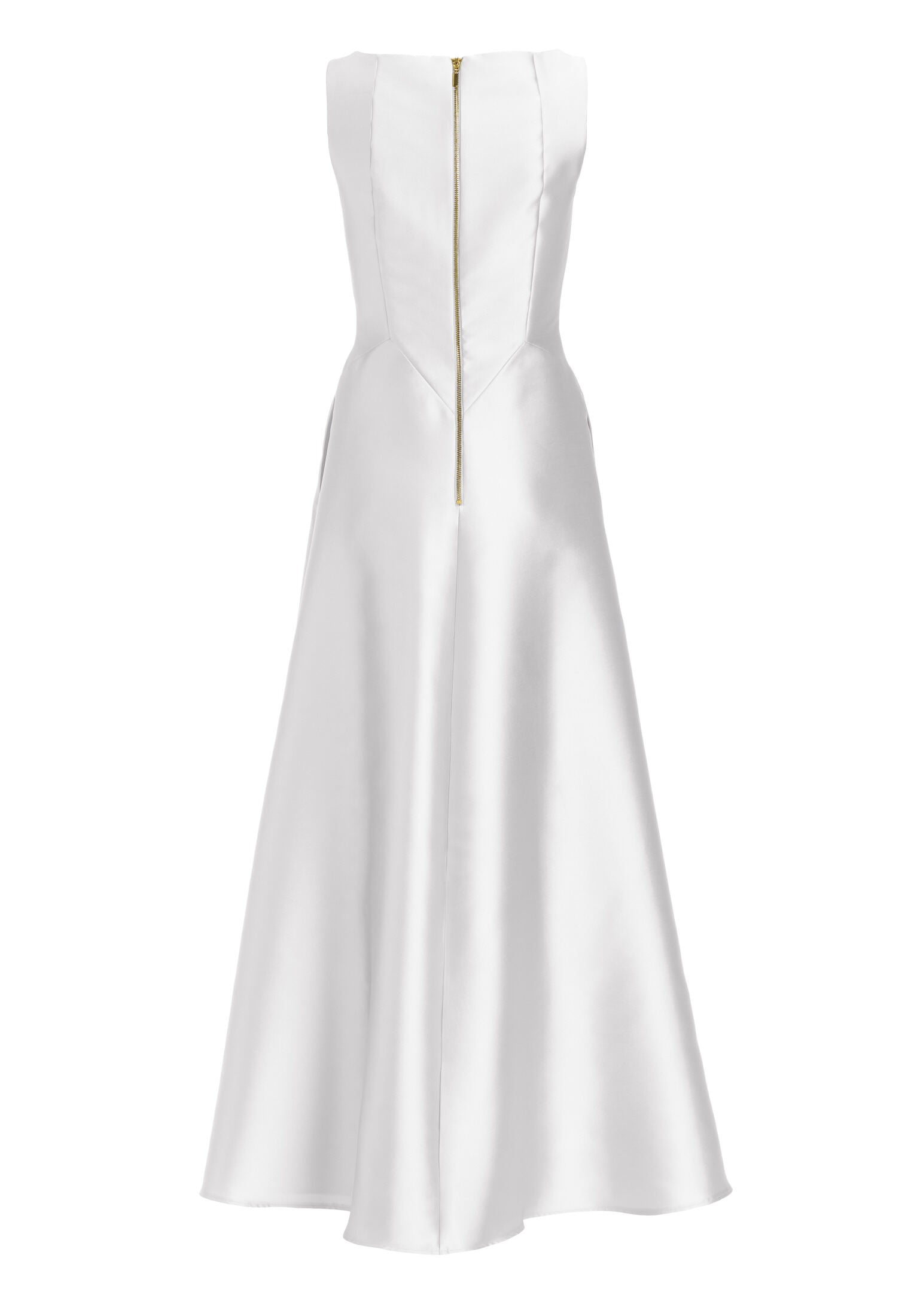 Robenartiges Abendkleid mit Eingrifftaschen