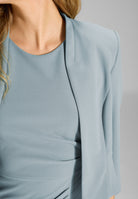 Taillierte Jacke aus Jersey Crêpe