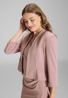 Taillierte Jacke aus Jersey Crêpe