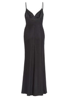 Figurbetontes Jerseykleid mit Beinschlitz