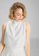 Rock aus nachhaltigem Satinchiffon