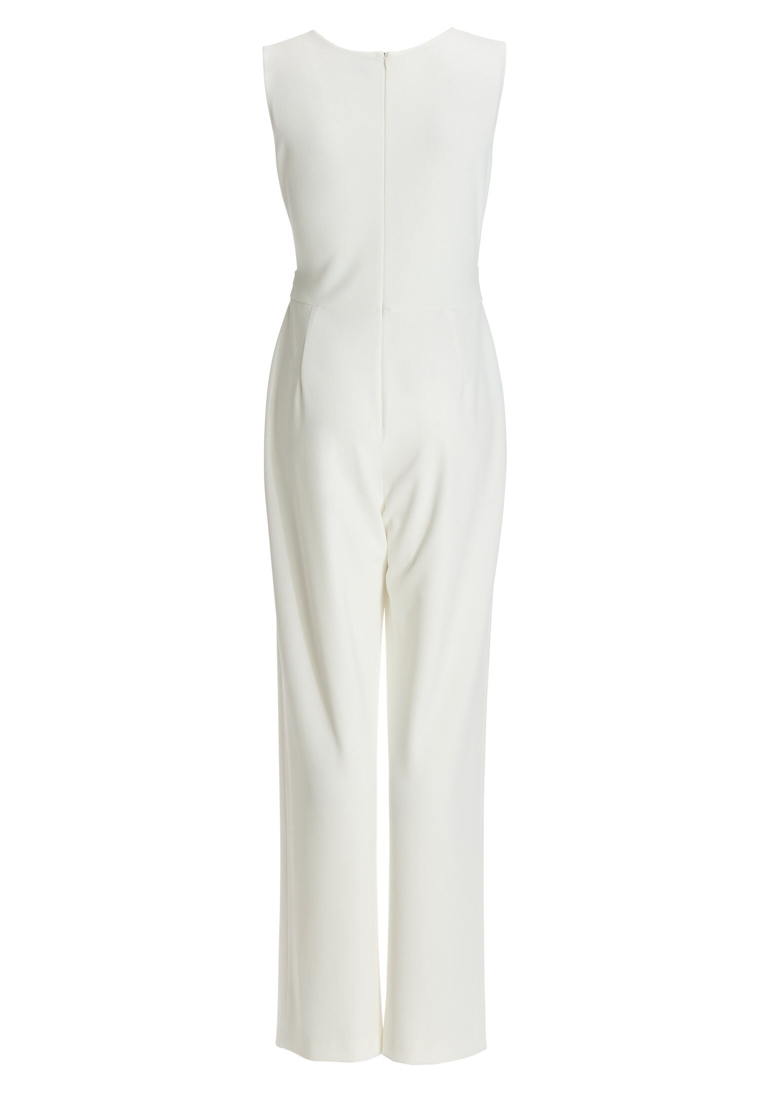 Jumpsuit aus Crepe Jersey mit Drapierung