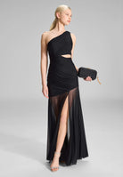 Abendclutch aus Kunstleder