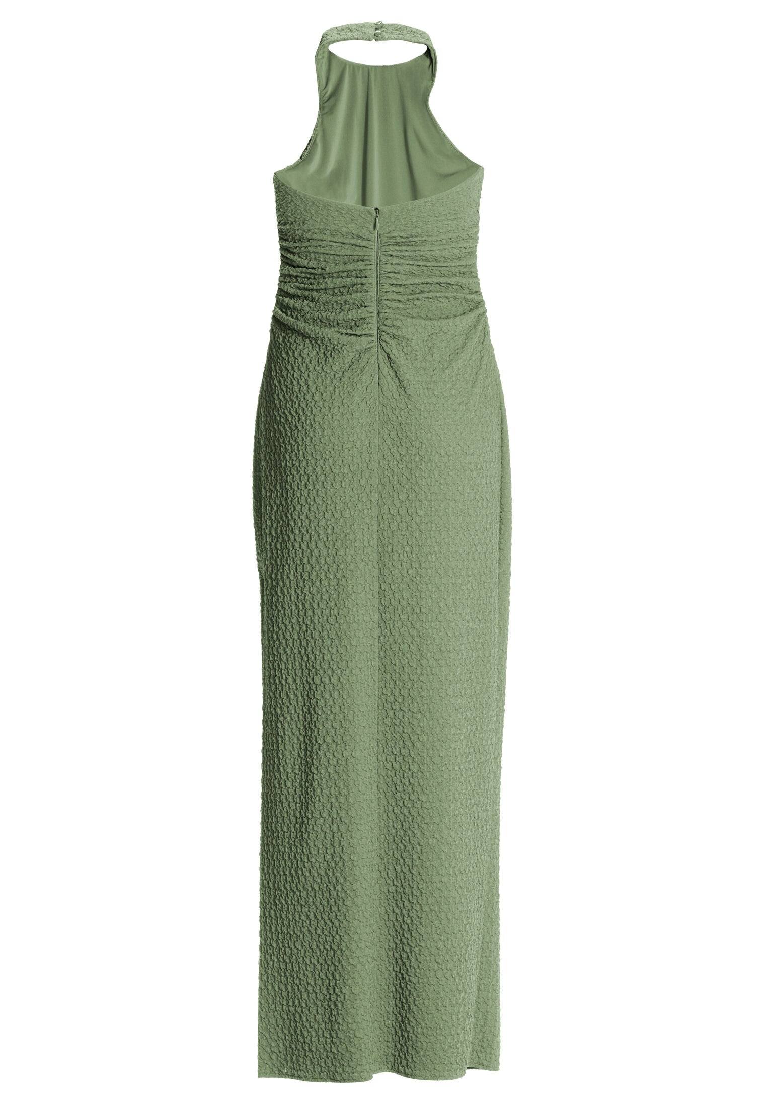 Figurbetontes Abendkleid aus Jersey Cloque