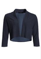 Bolero Jacke aus Jersey Cloque
