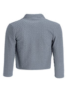 Bolero Jacke aus Jersey Cloque