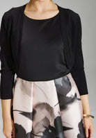 Cropped Bolero mit 3/4 Arm