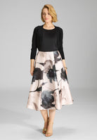 Cropped Bolero mit 3/4 Arm black